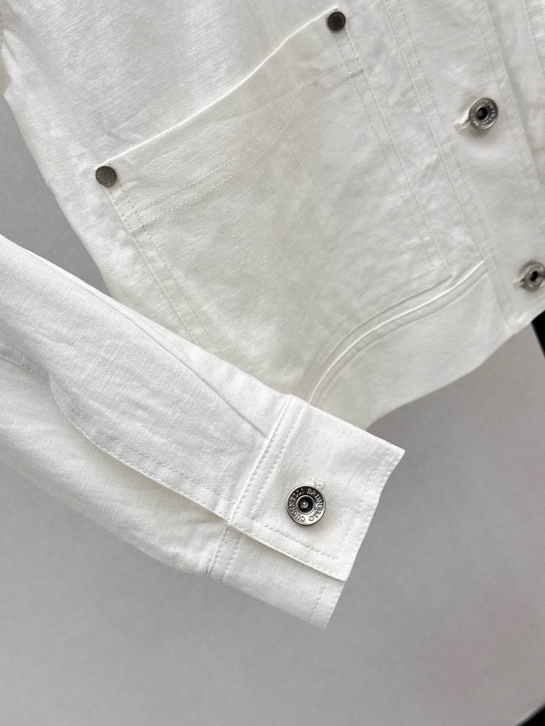 Brune 25fw linen jacket