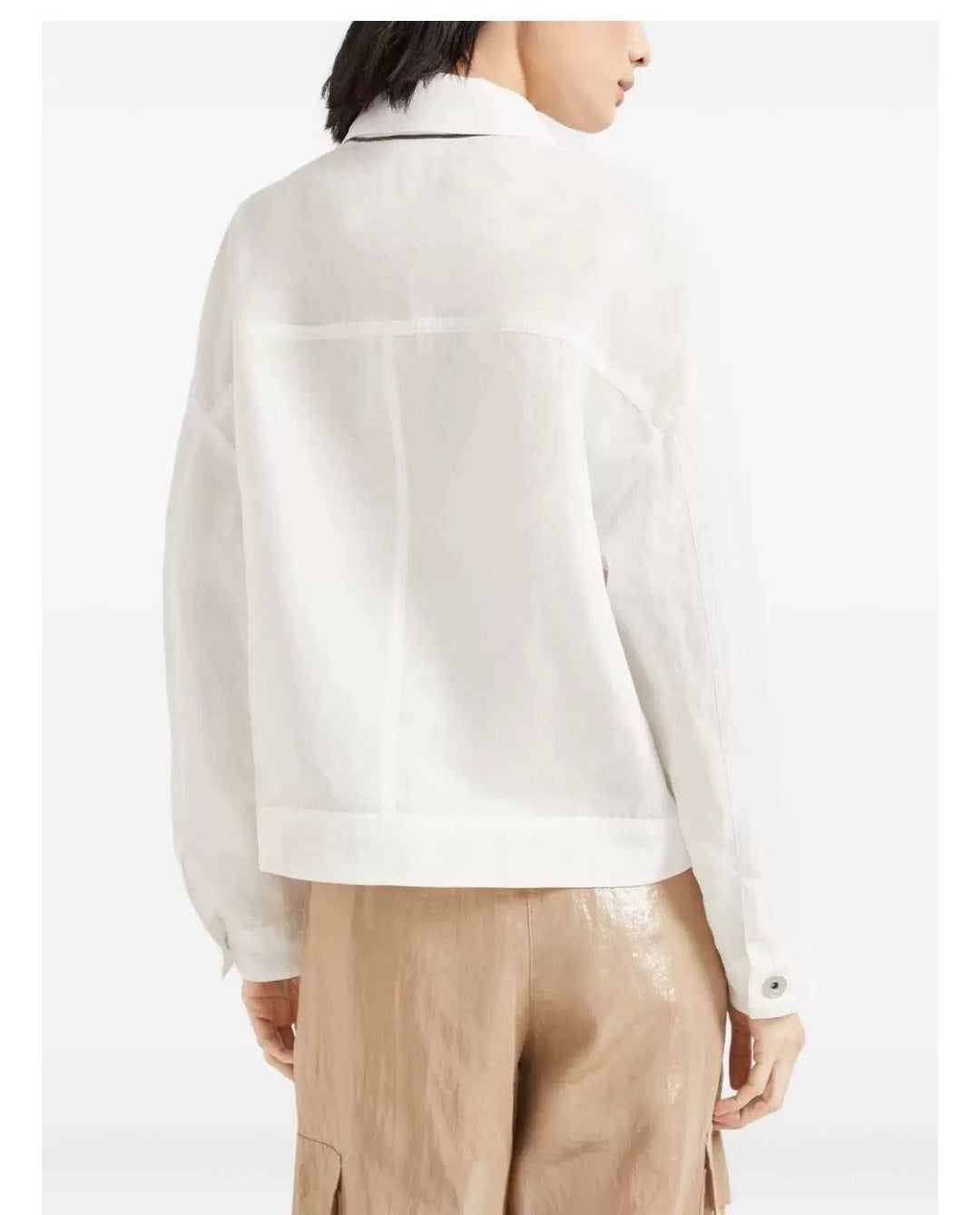 Brune 25fw linen jacket
