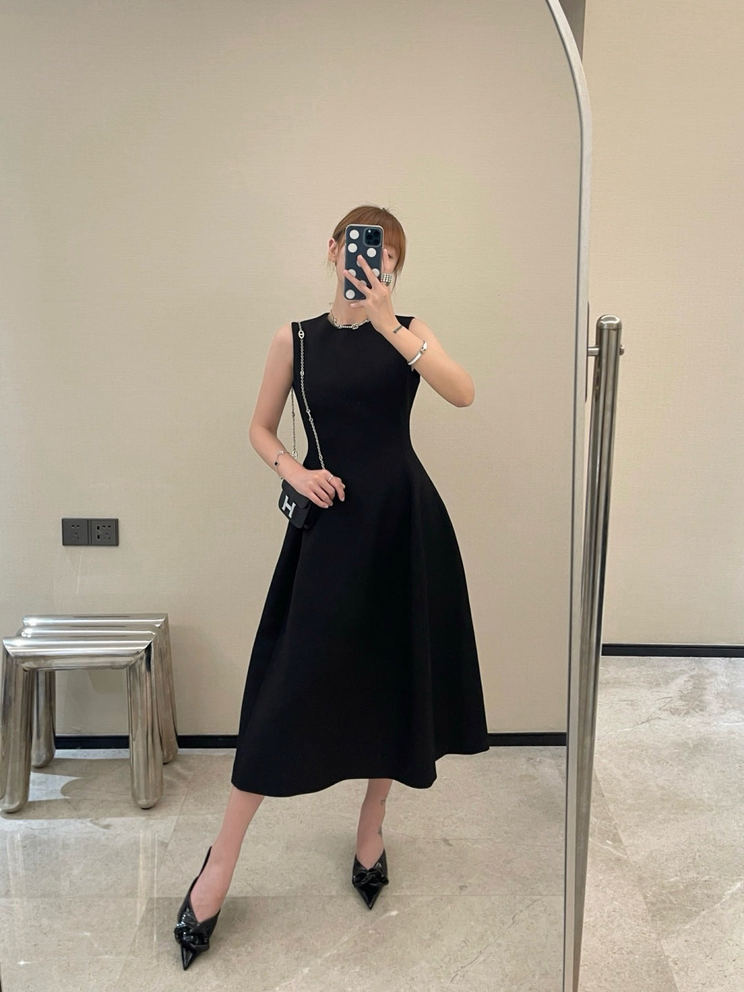 CD 25fw sleeveless dress