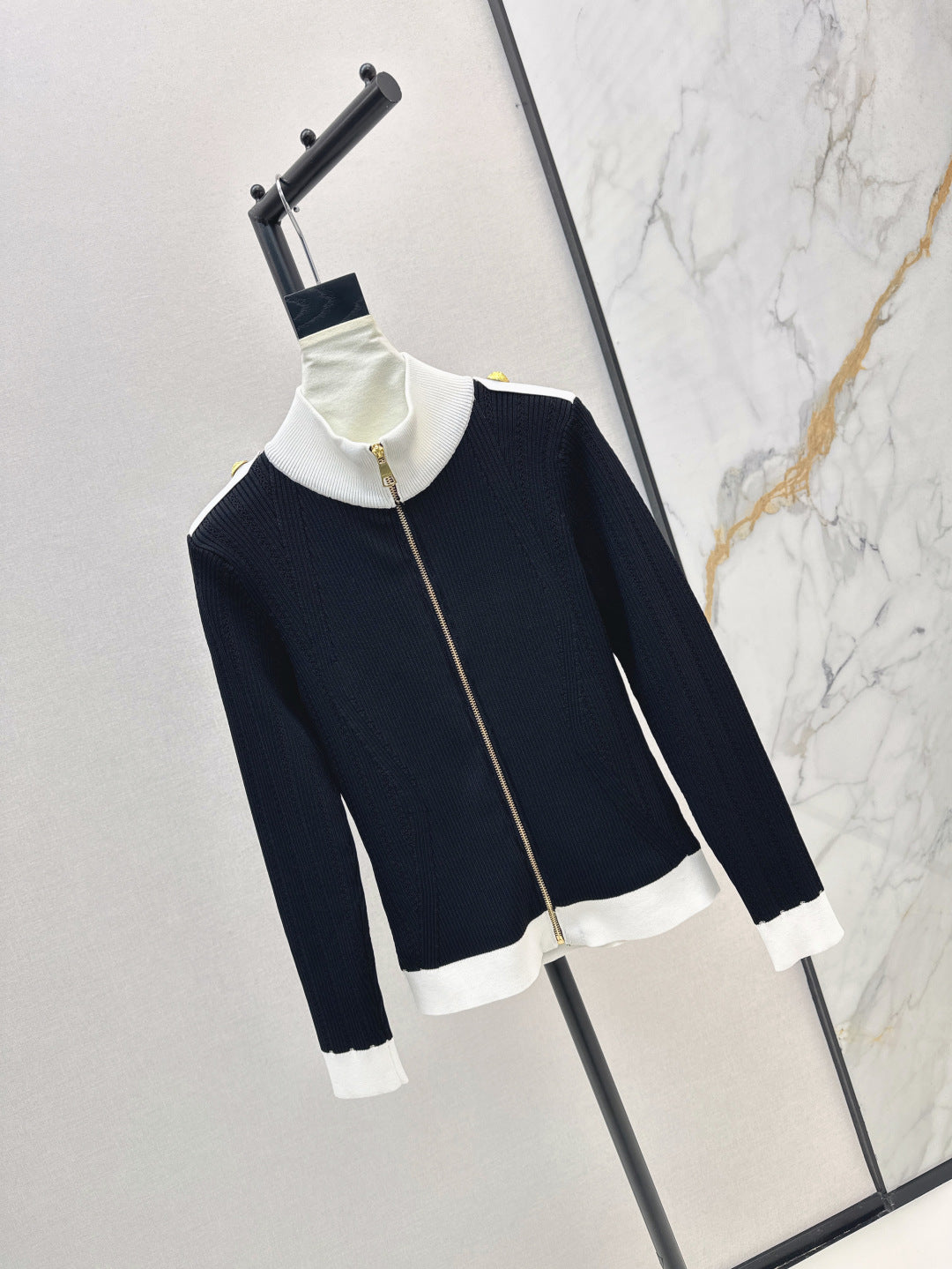Bal 25fw knitted jacket