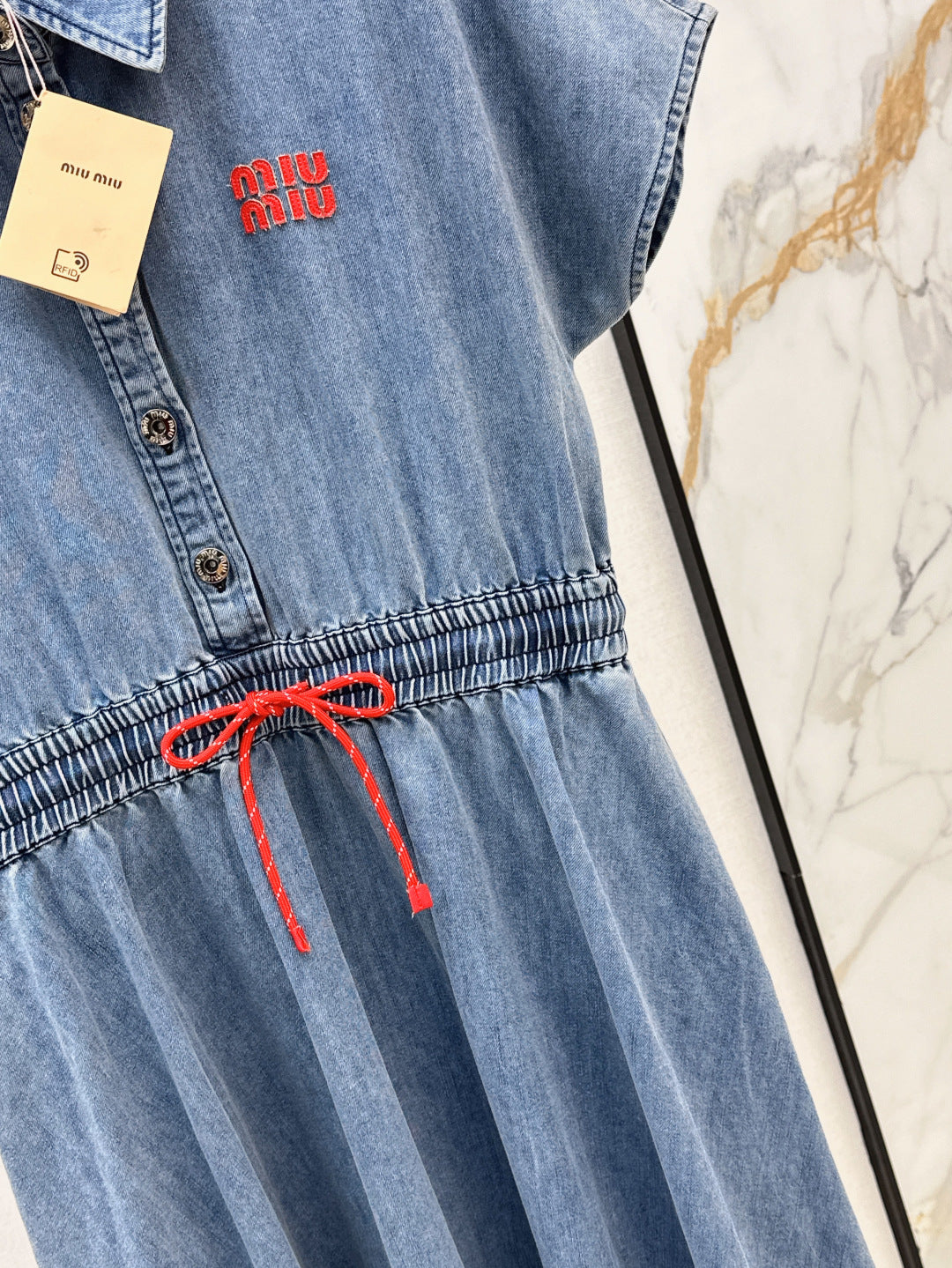 Miu 25fw denim dress