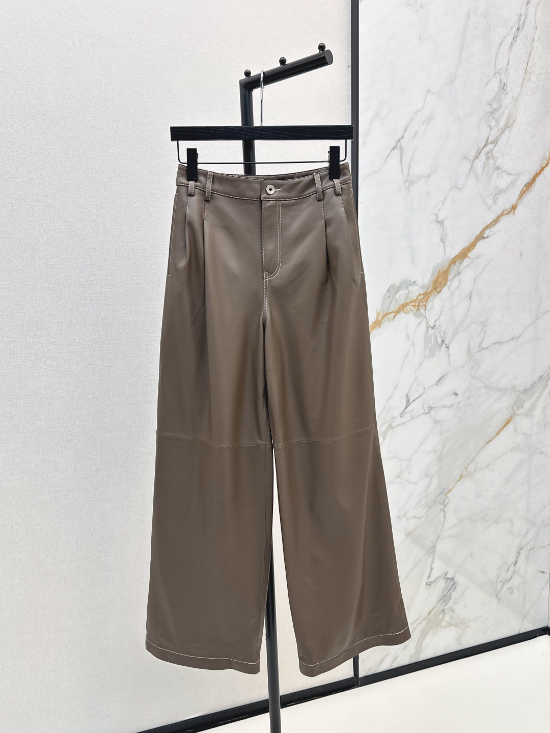 Brun 25fw leather pants