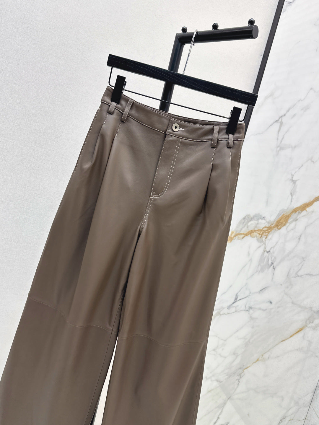 Brun 25fw leather pants