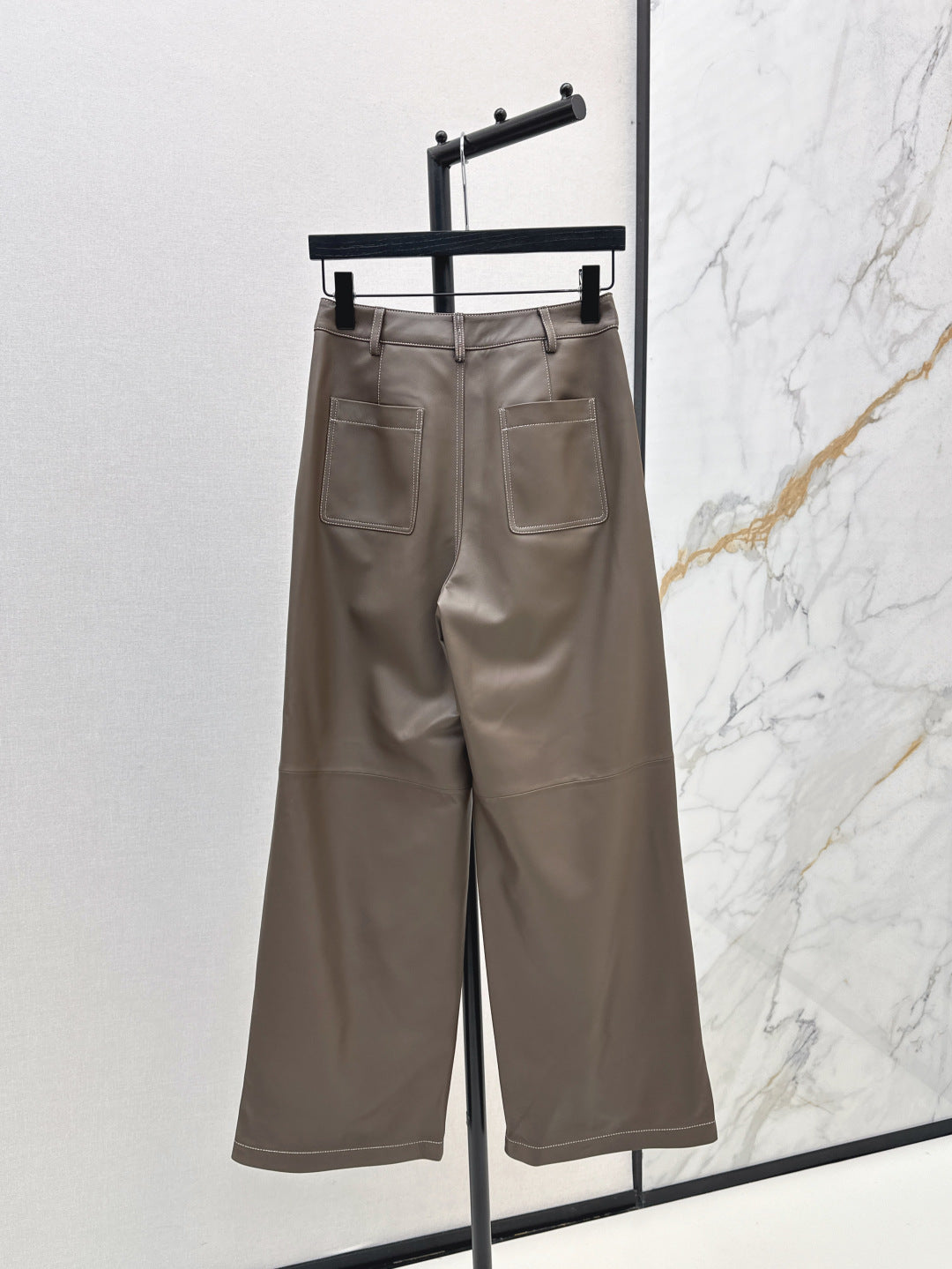 Brun 25fw leather pants
