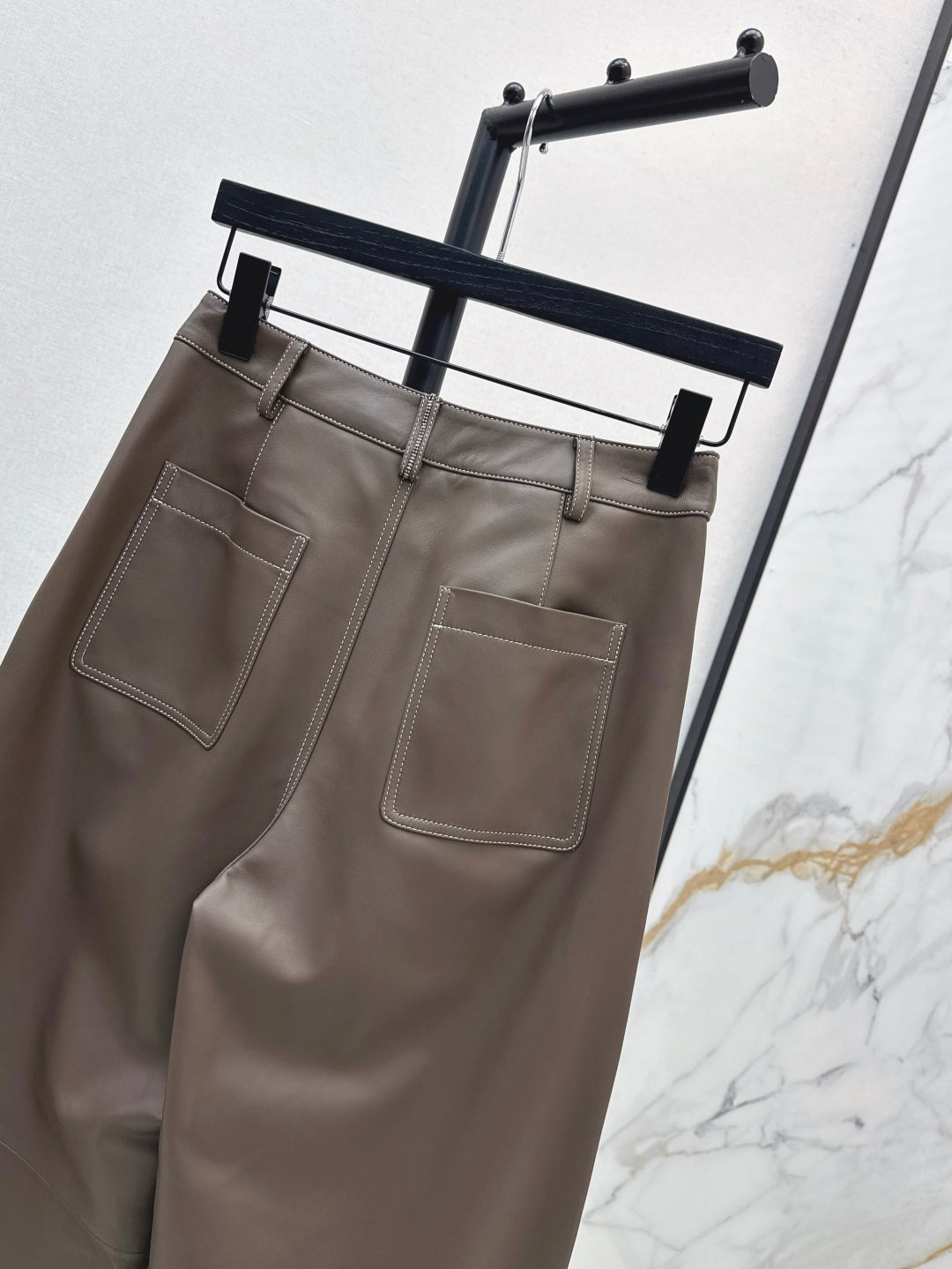 Brun 25fw leather pants