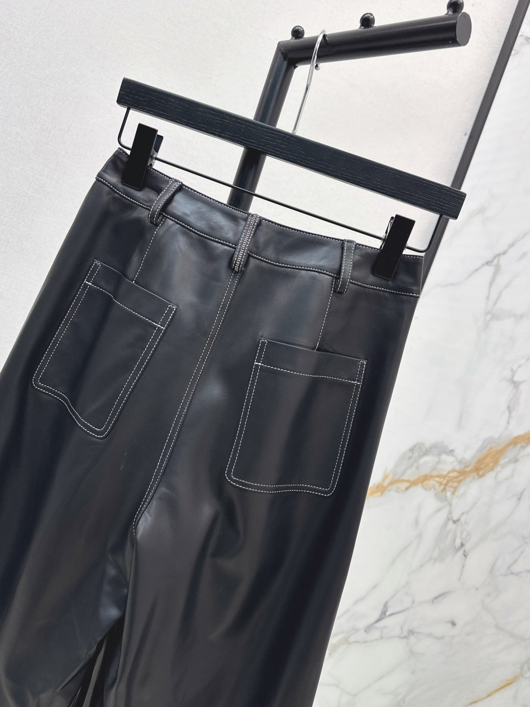Brun 25fw leather pants