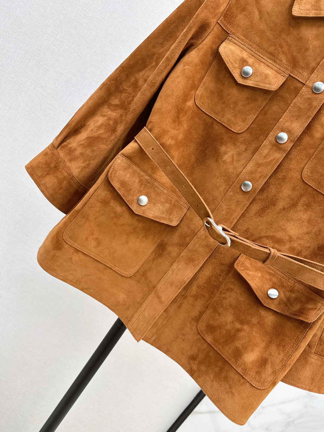 Pra 25fw suede jacket