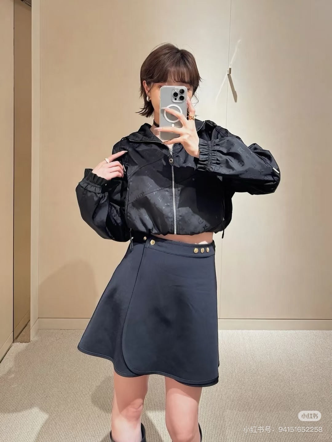 Louis 25fw monogram jacket