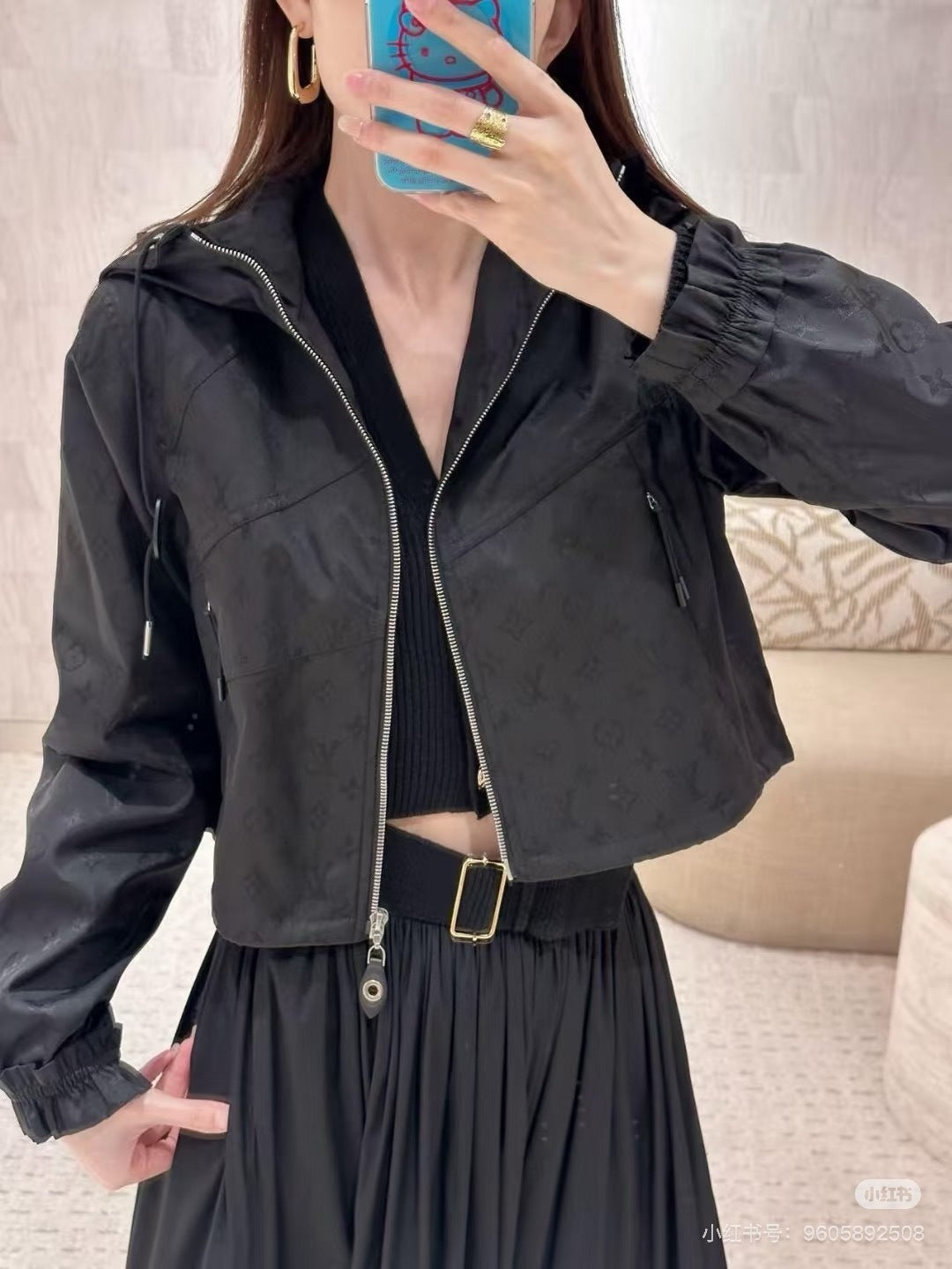 Louis 25fw monogram jacket