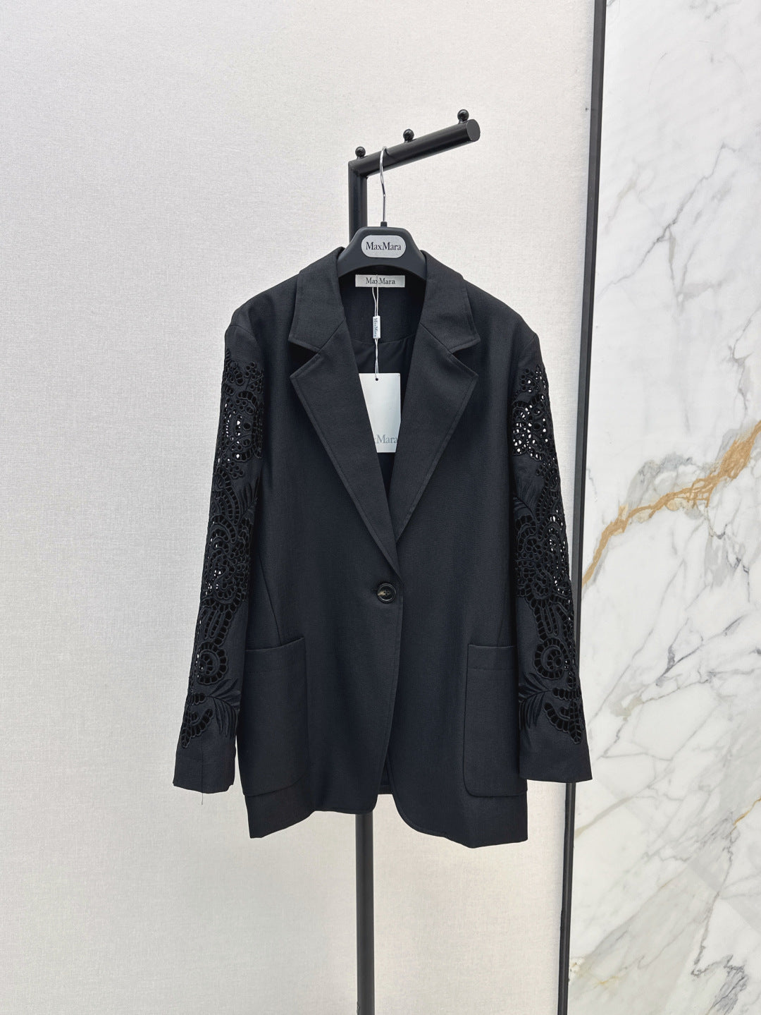 Max 25fw lace blazer