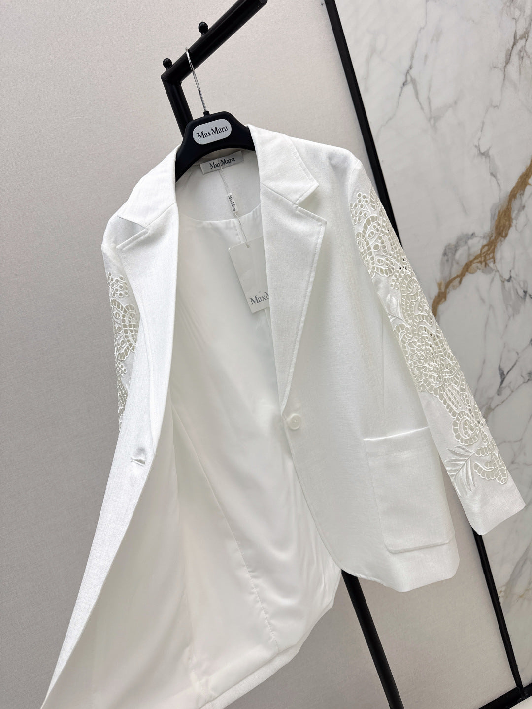 Max 25fw lace blazer