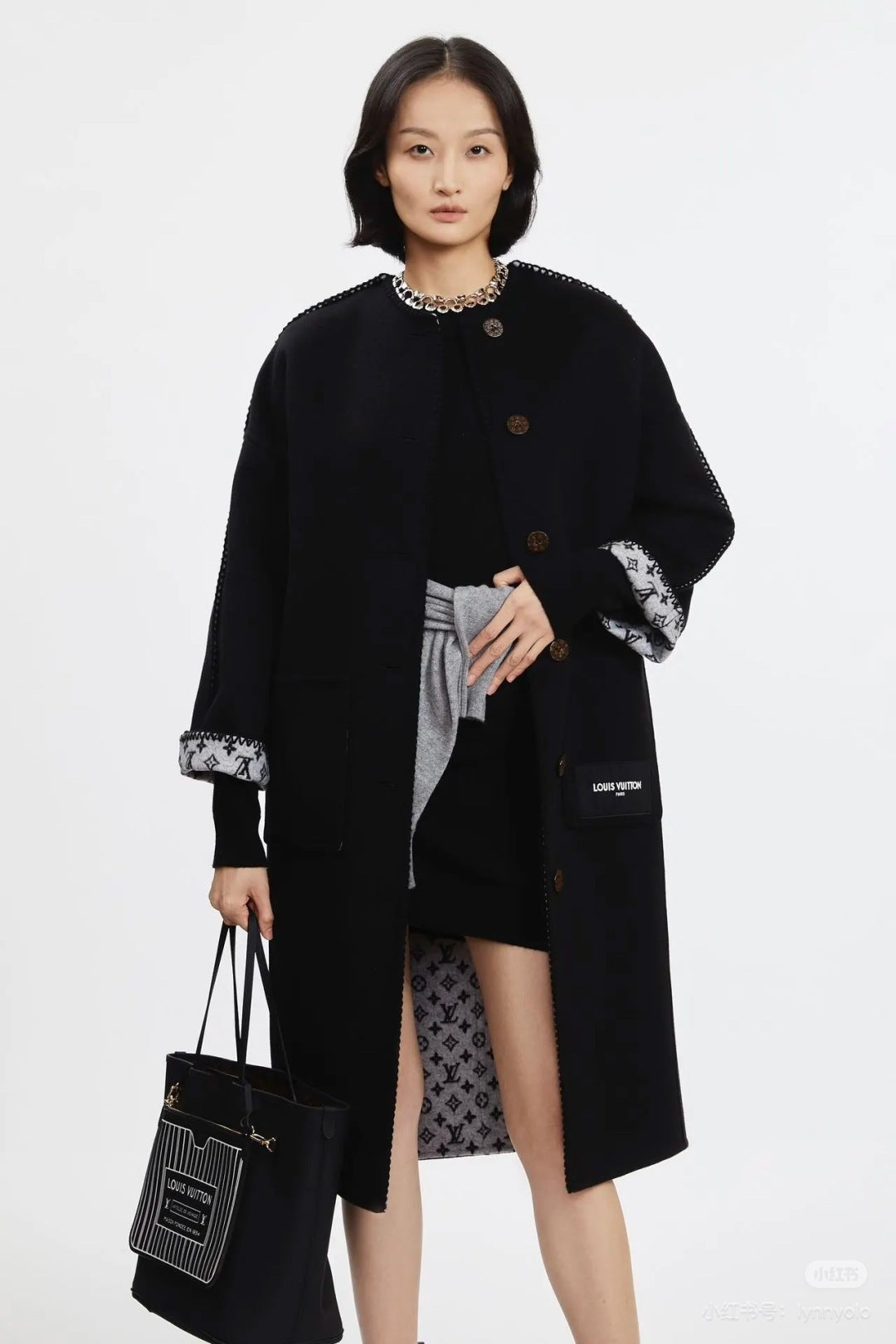 Louis 25fw reversible coat