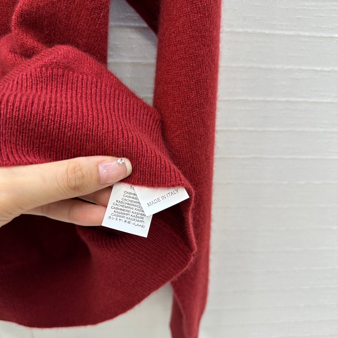 Brune 25fw cashmere cardigan