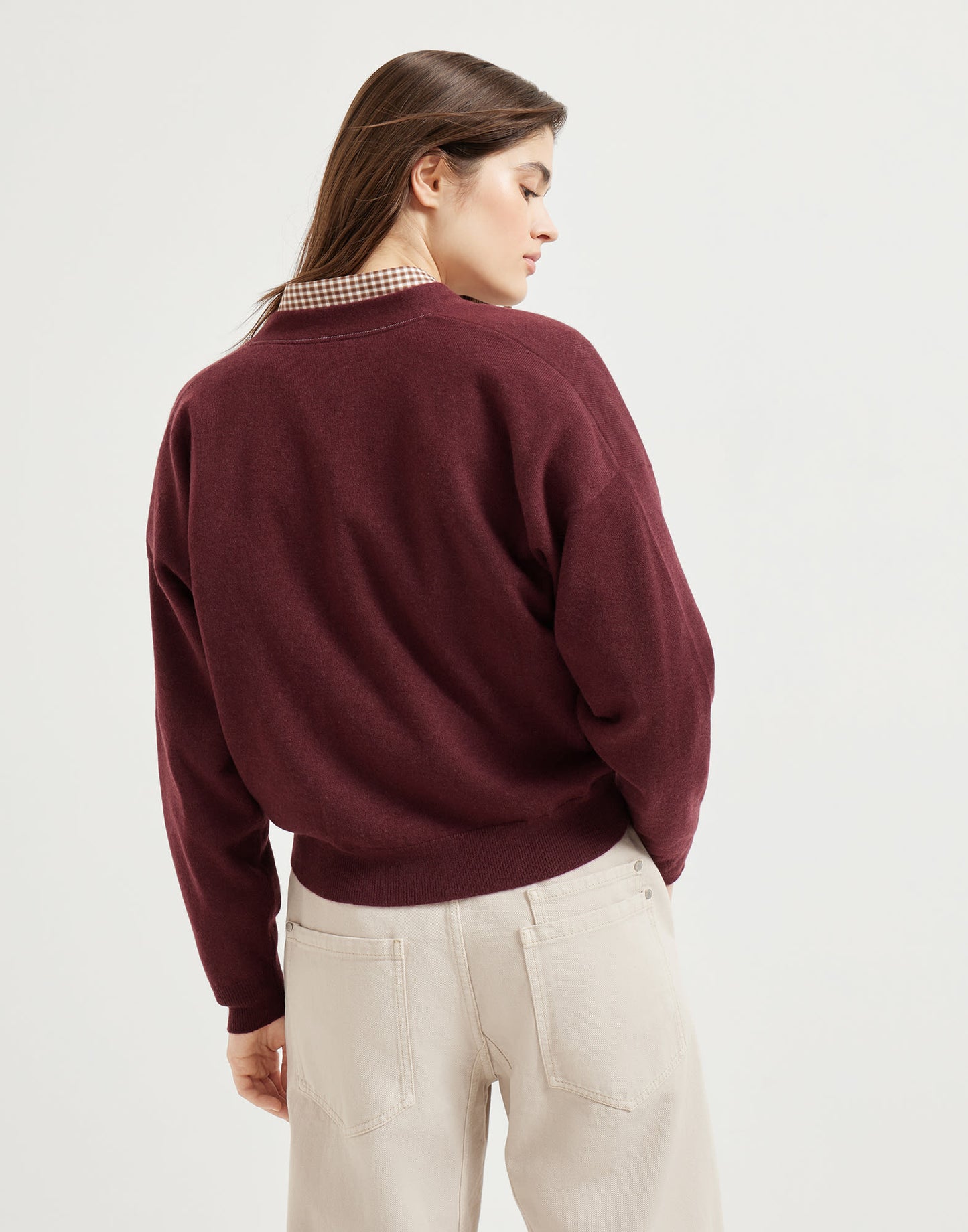 Brune 25fw cashmere cardigan