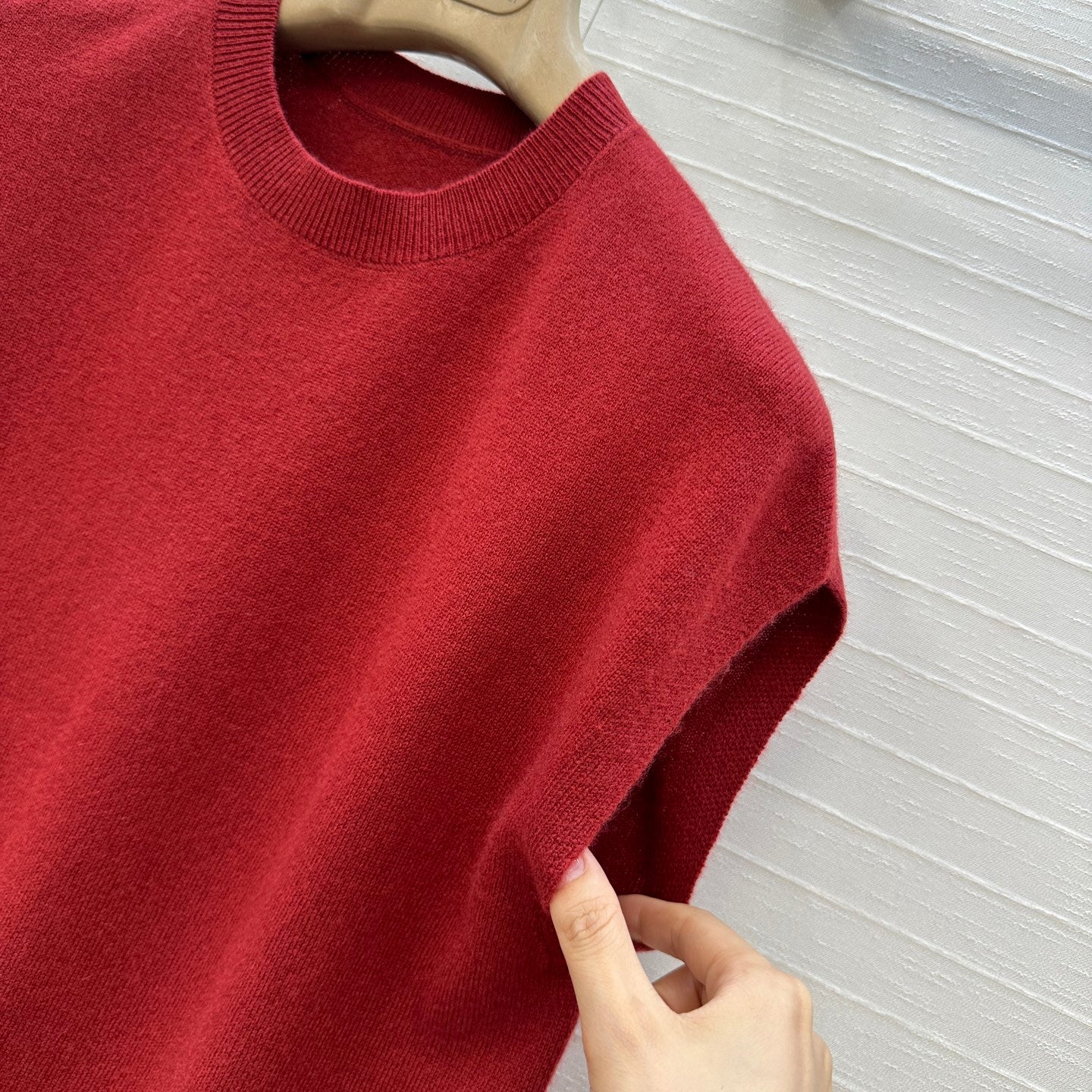Brun 25fw cashmere vest
