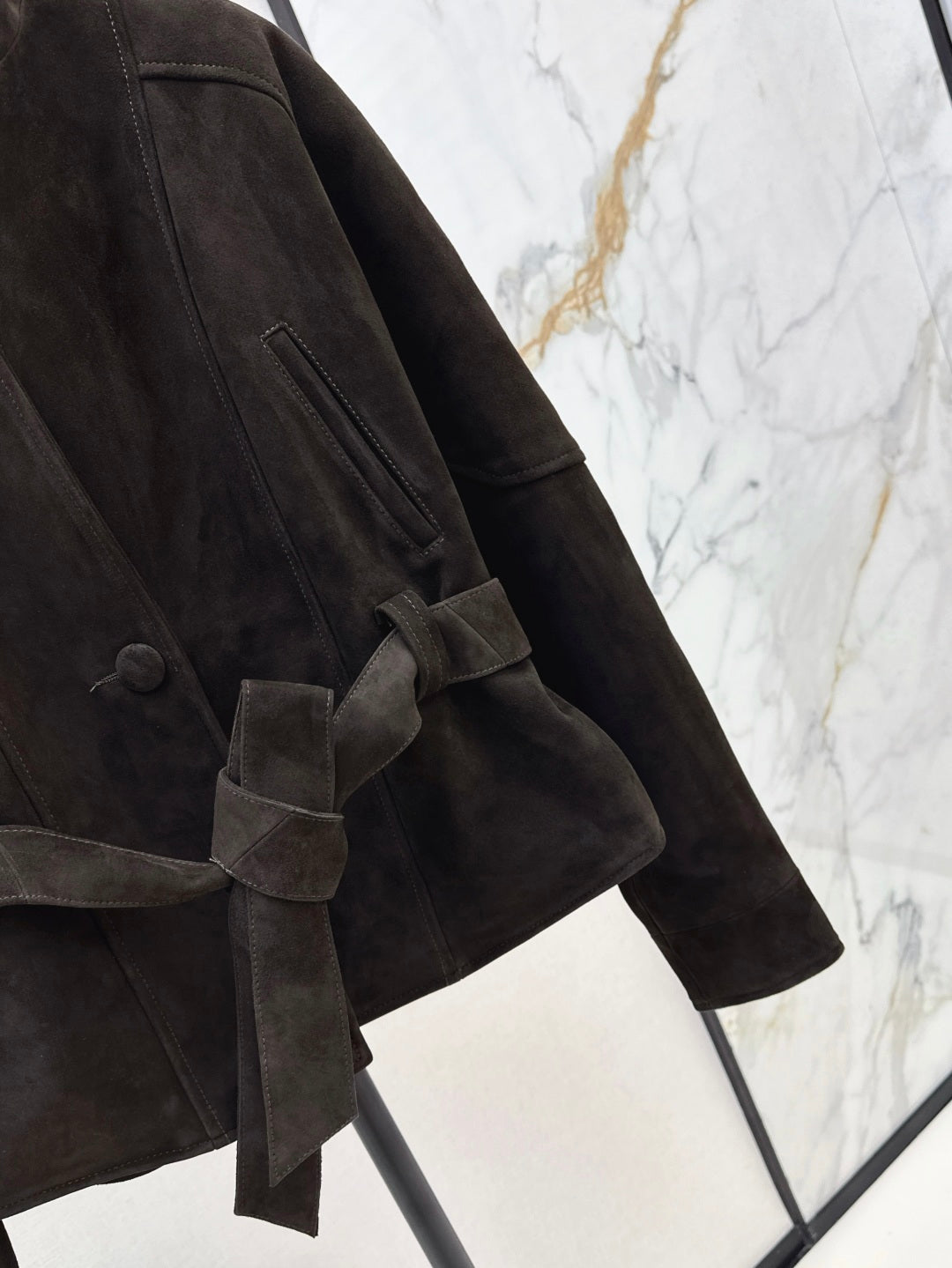Row 25fw suede jacket