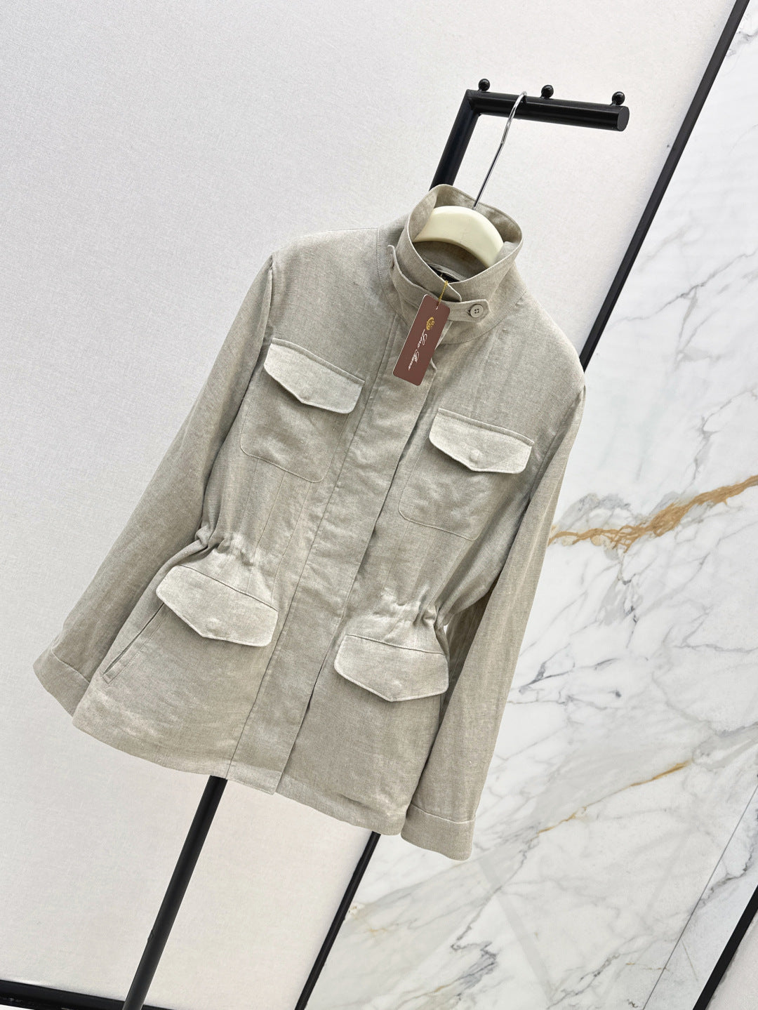 Loro 25fw linen jacket