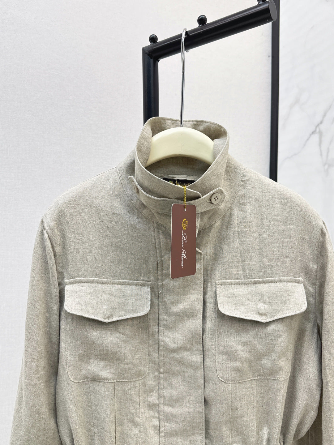 Loro 25fw linen jacket