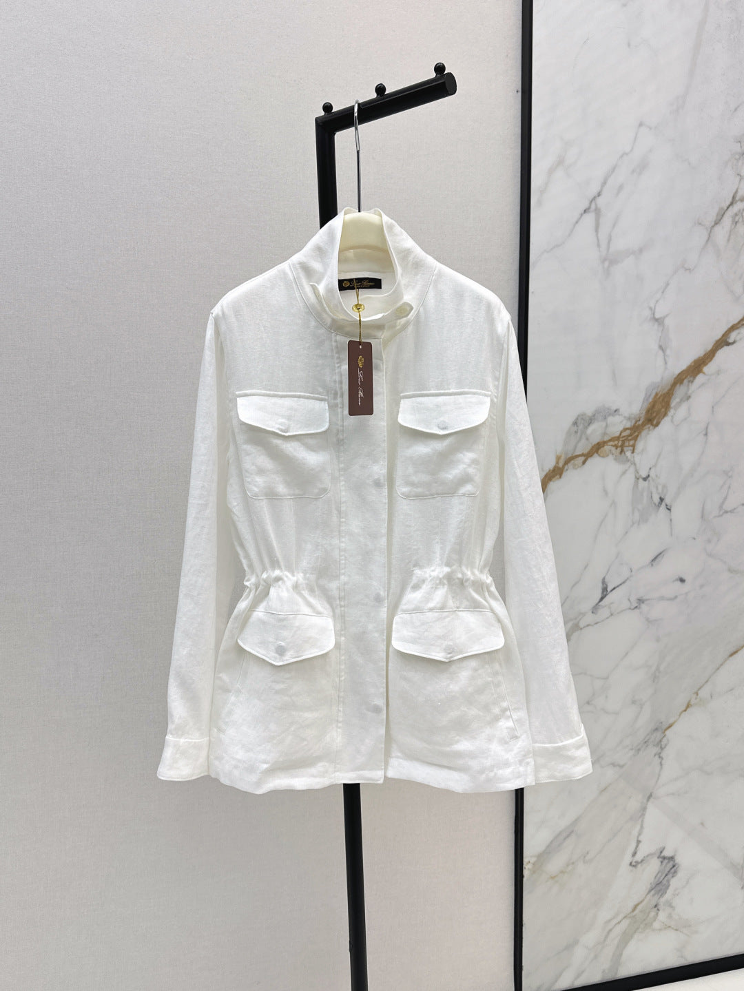 Loro 25fw linen jacket