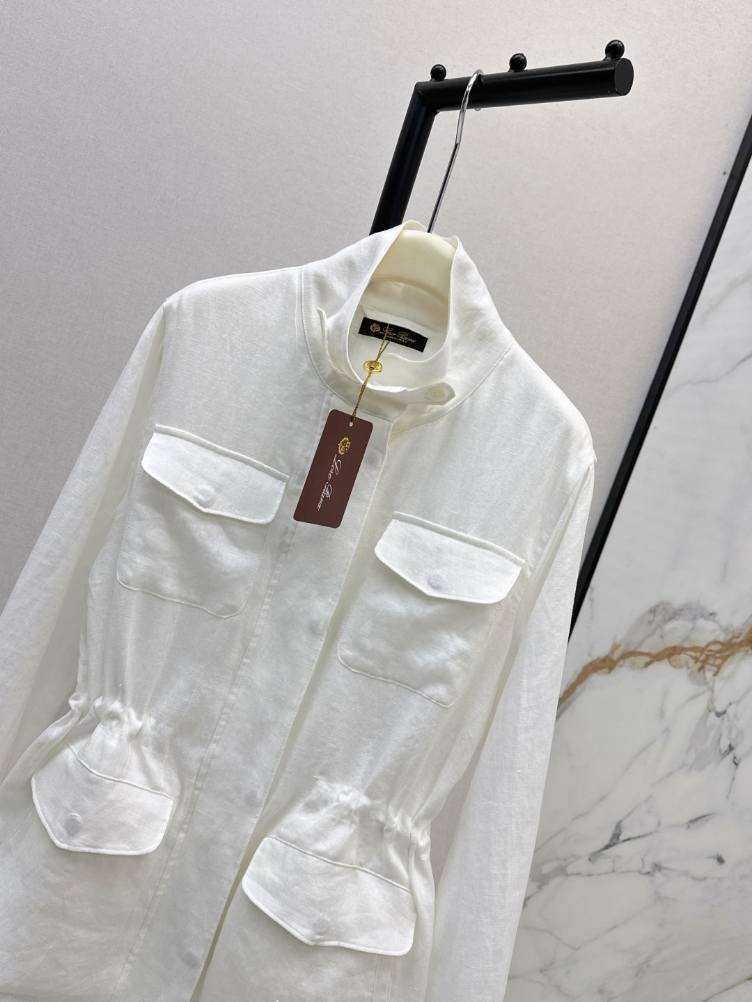 Loro 25fw linen jacket