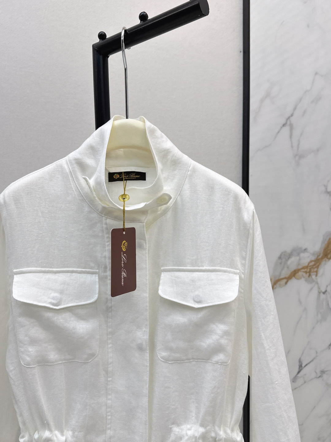 Loro 25fw linen jacket