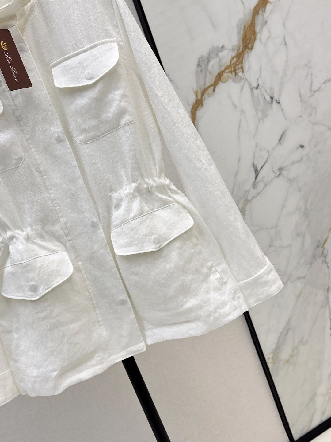 Loro 25fw linen jacket