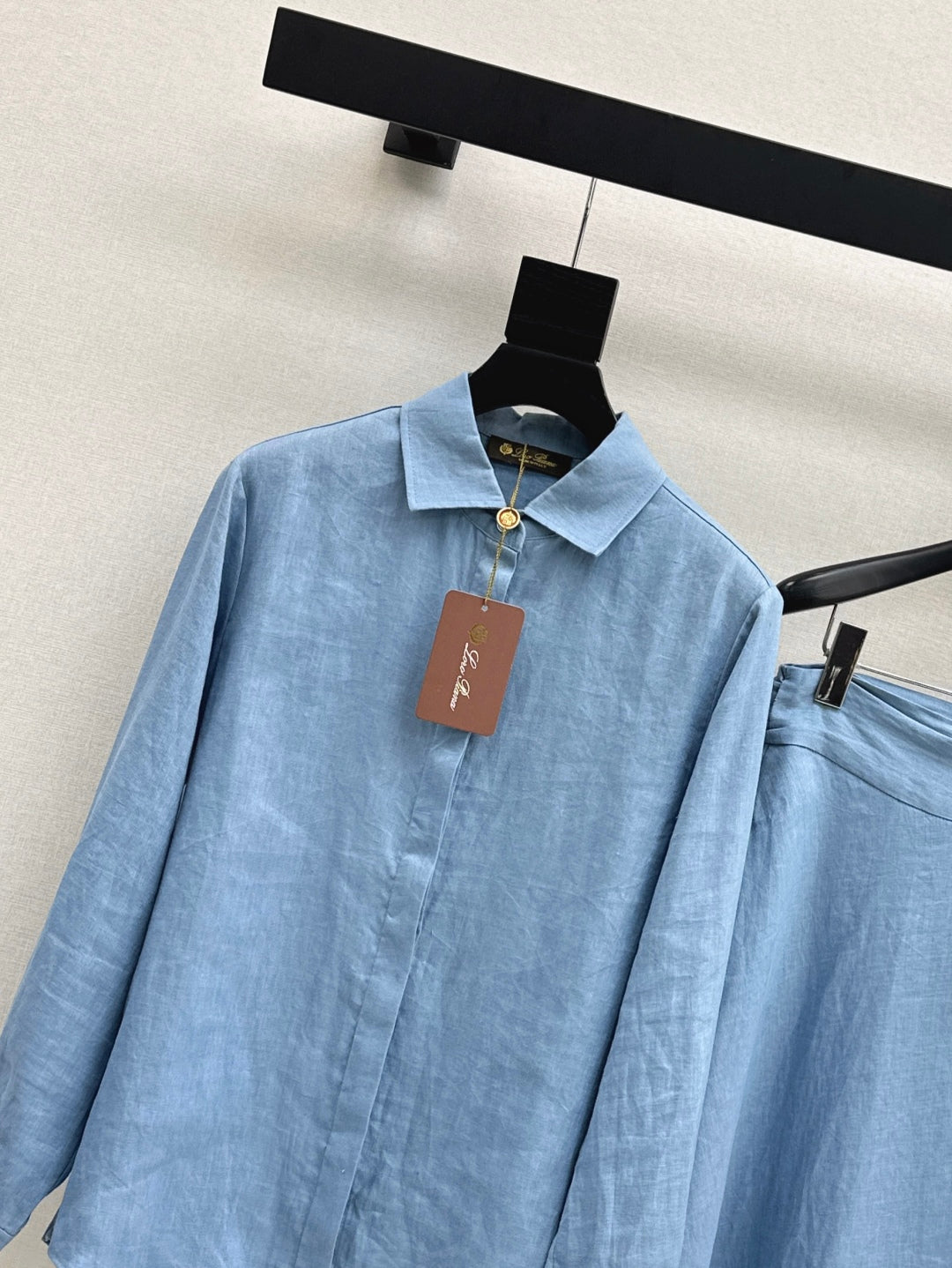 Loro 25fw linen suit