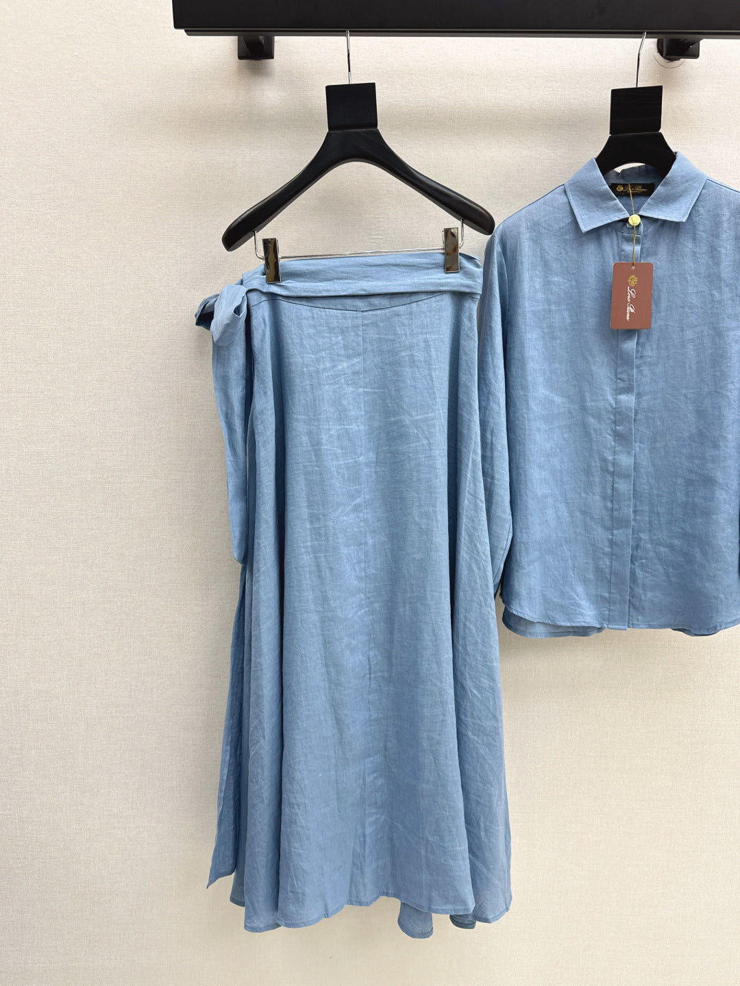 Loro 25fw linen suit