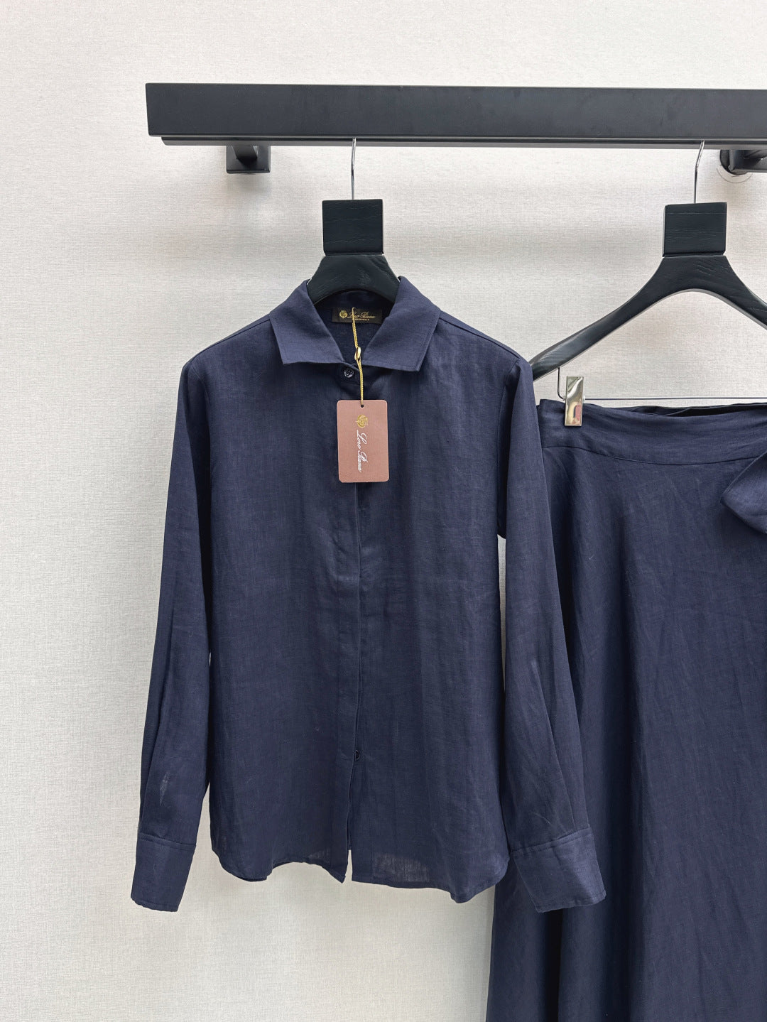 Loro 25fw linen suit