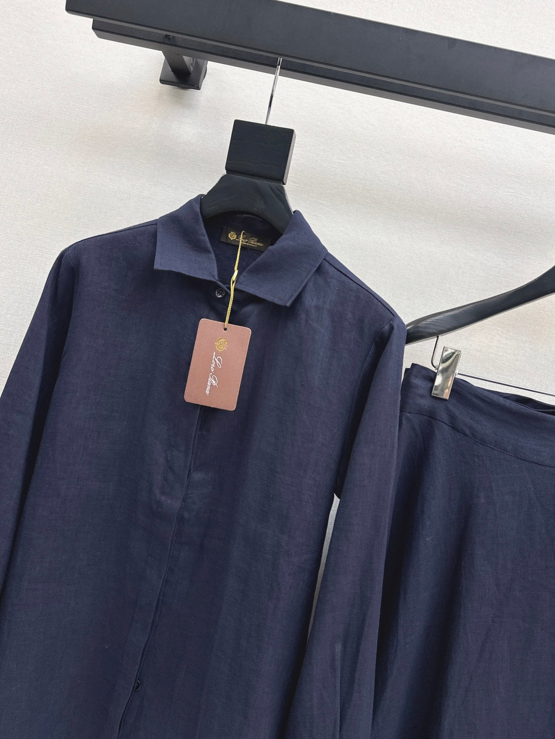 Loro 25fw linen suit