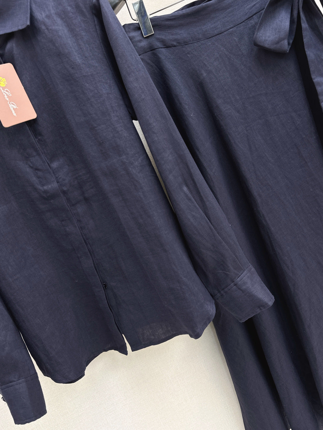 Loro 25fw linen suit