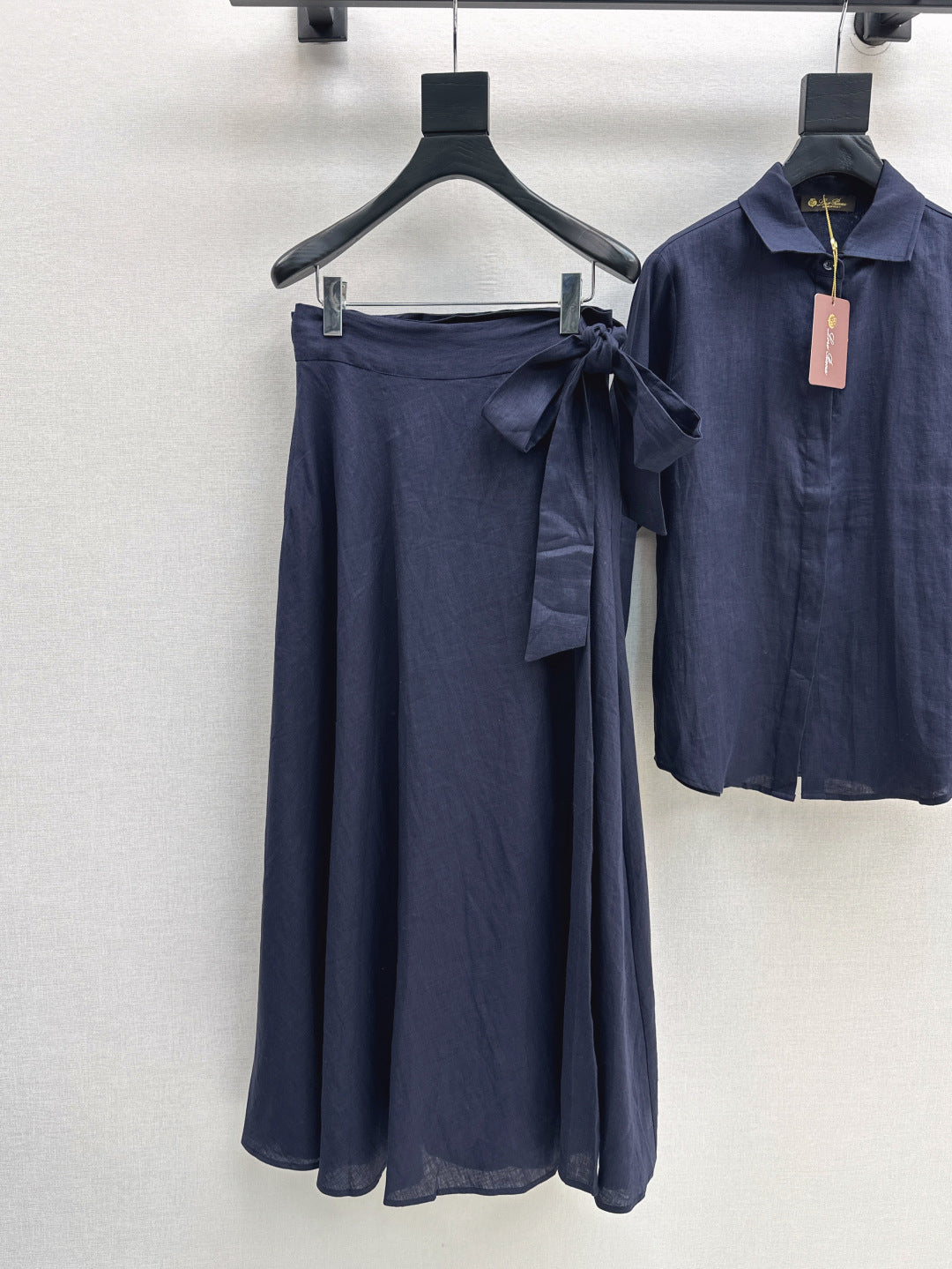 Loro 25fw linen suit