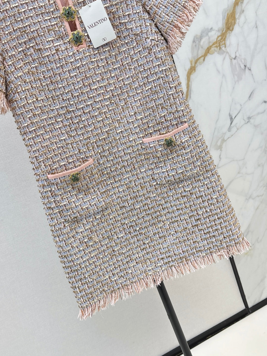 Valen 25fw beaded dress