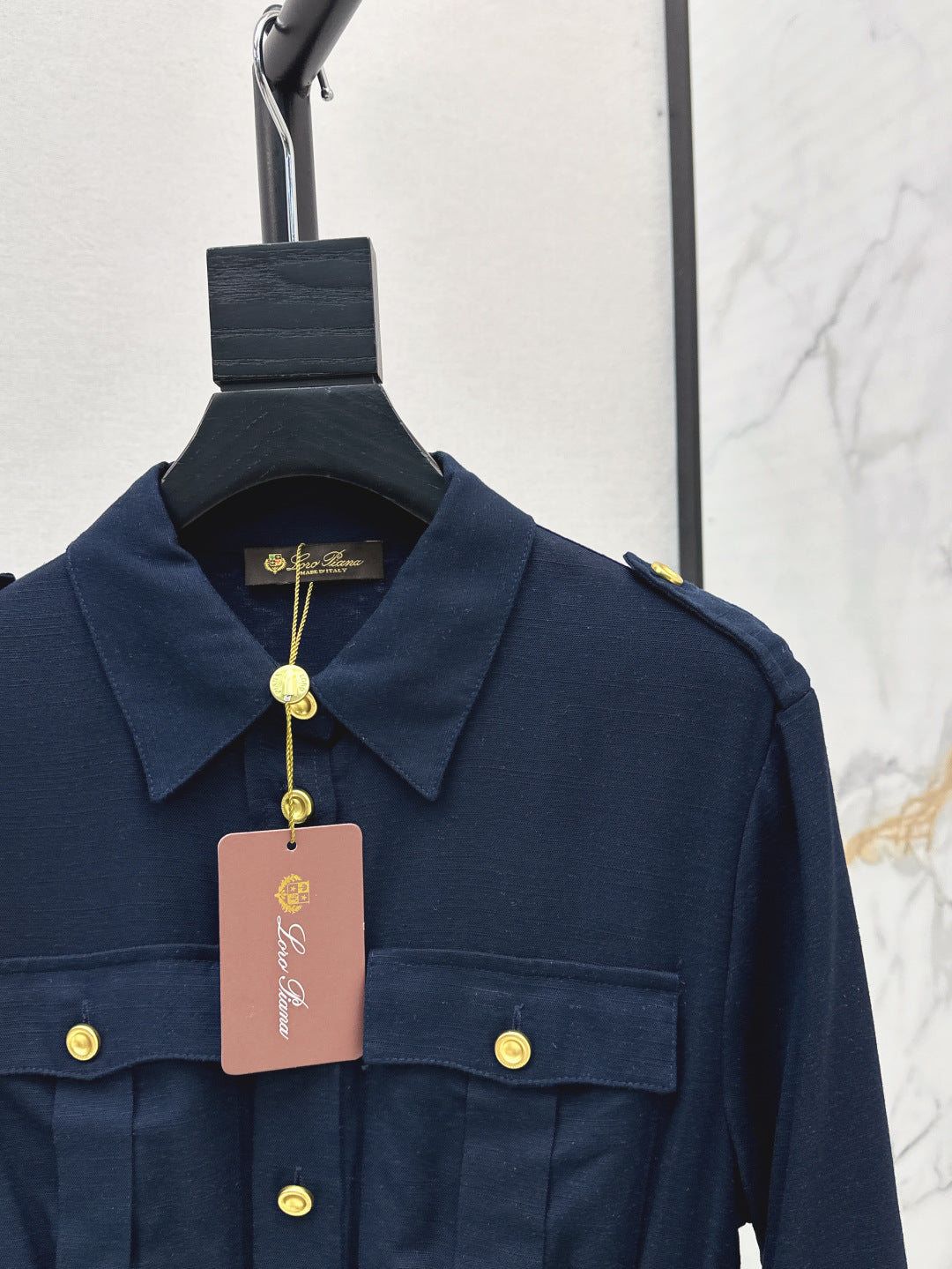 Loro 25fw shirt dress