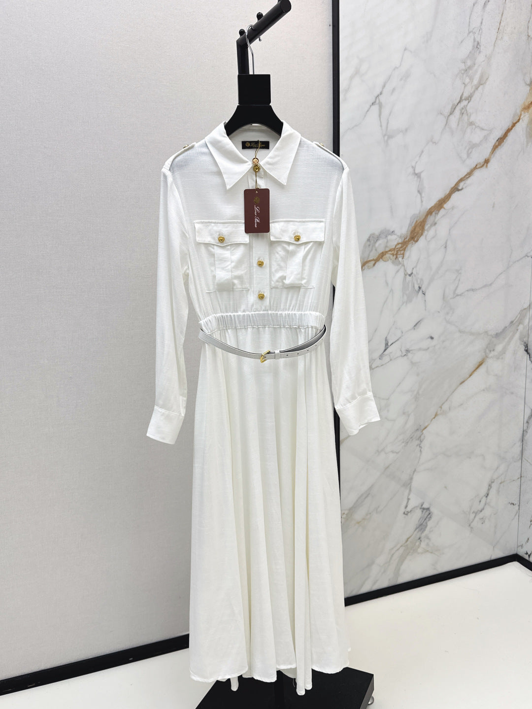 Loro 25fw shirt dress