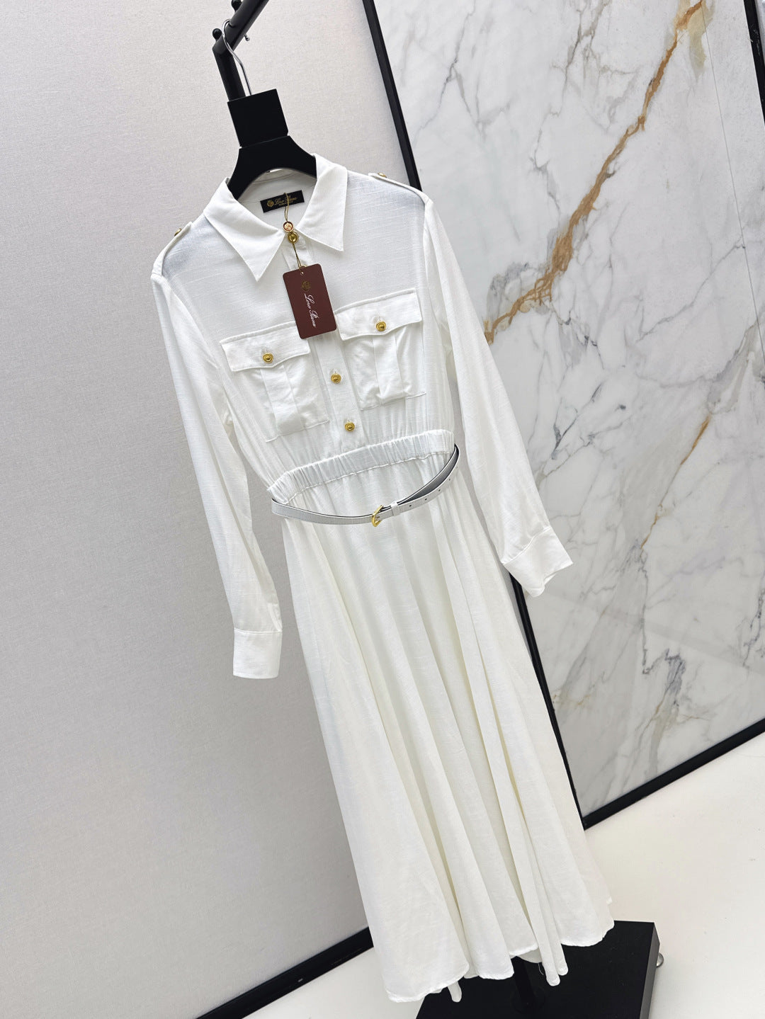 Loro 25fw shirt dress