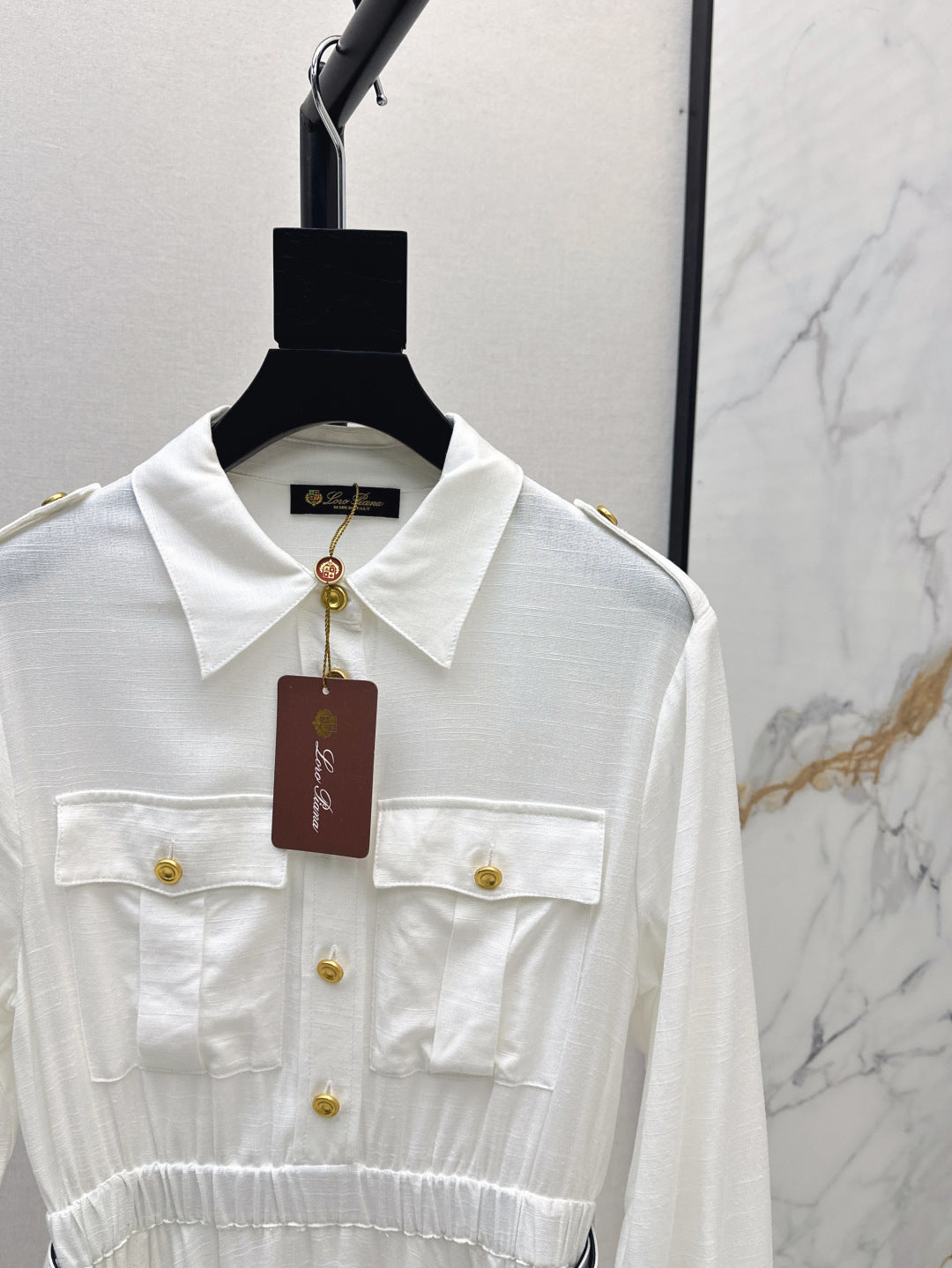 Loro 25fw shirt dress