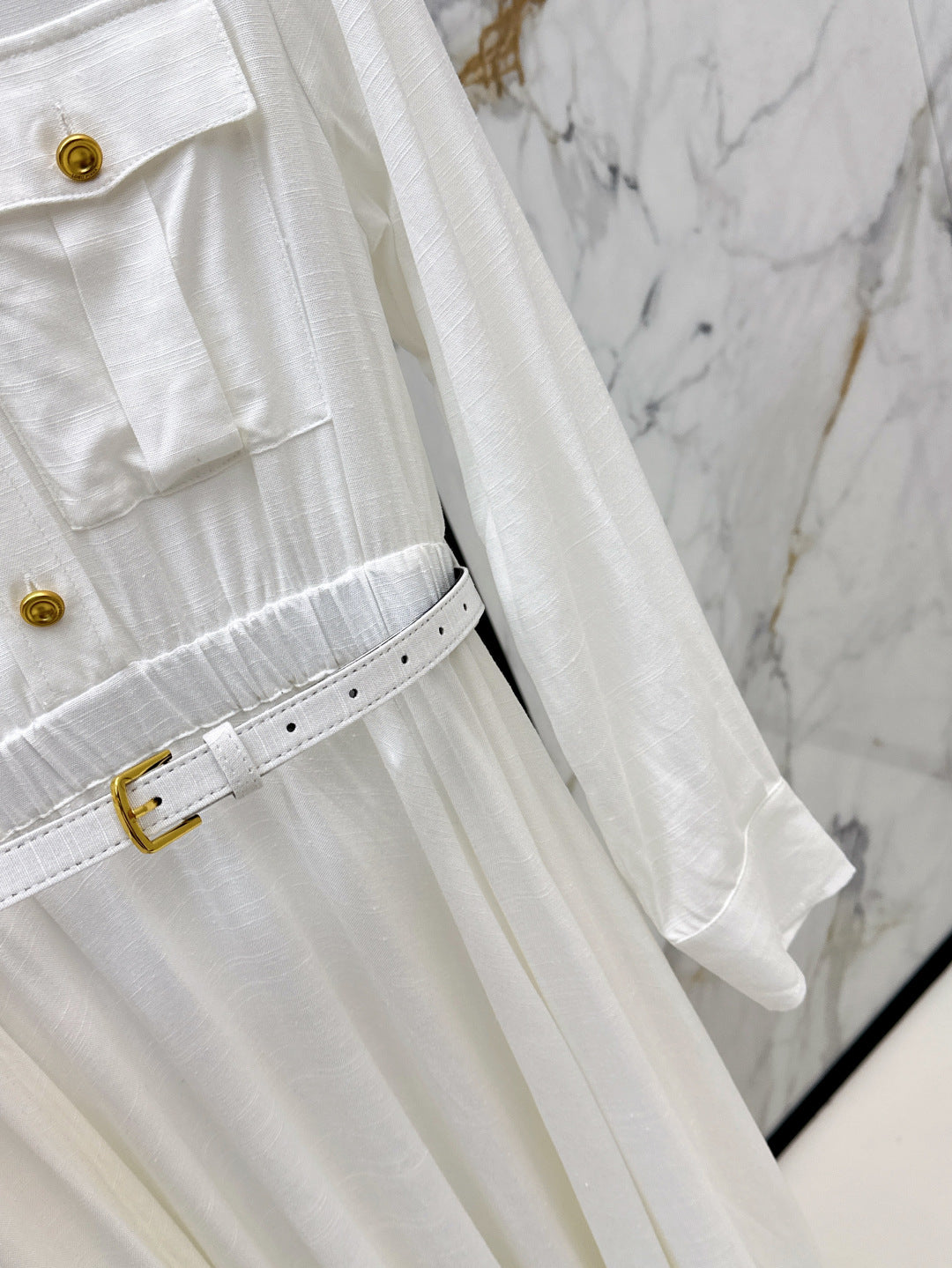 Loro 25fw shirt dress