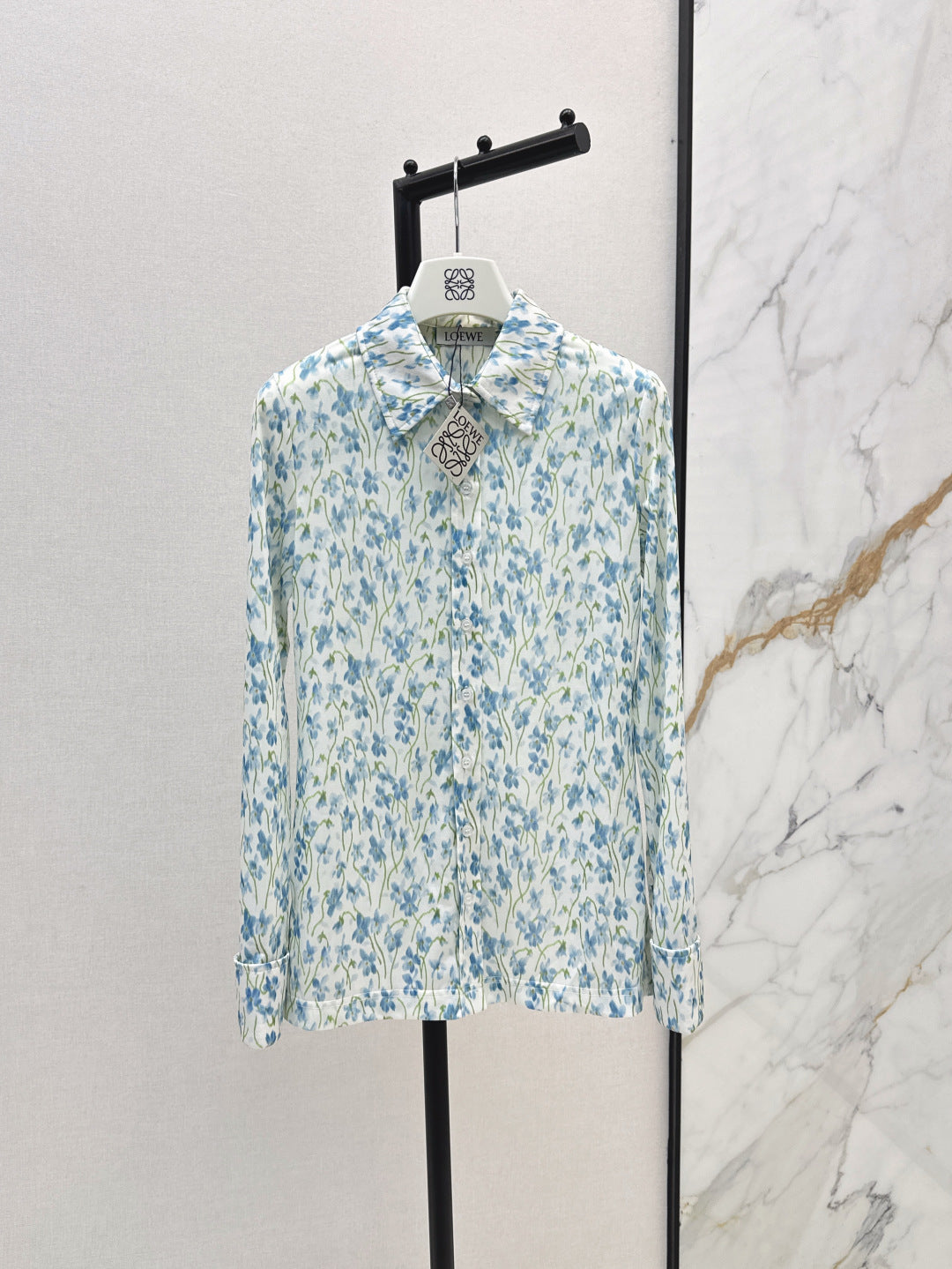 Loe 25fw printed shirt