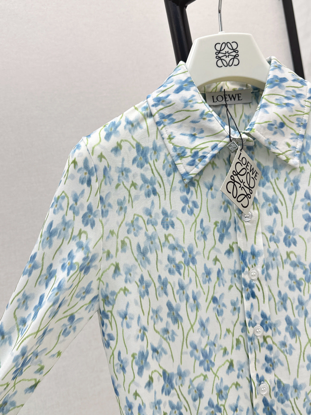 Loe 25fw printed shirt