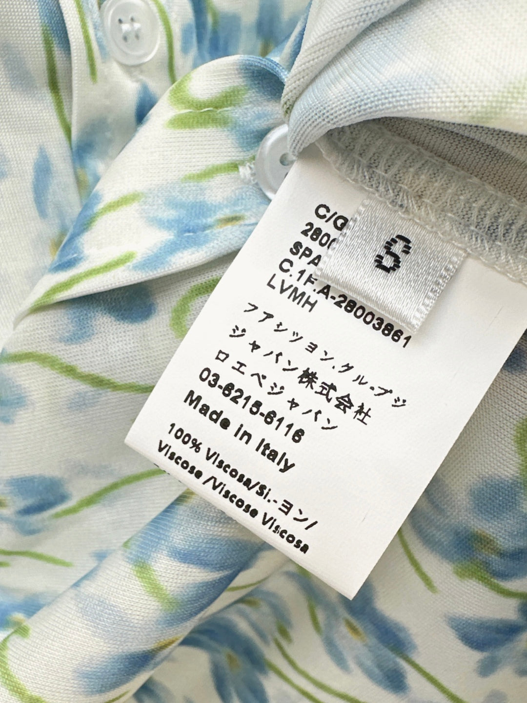 Loe 25fw printed shirt