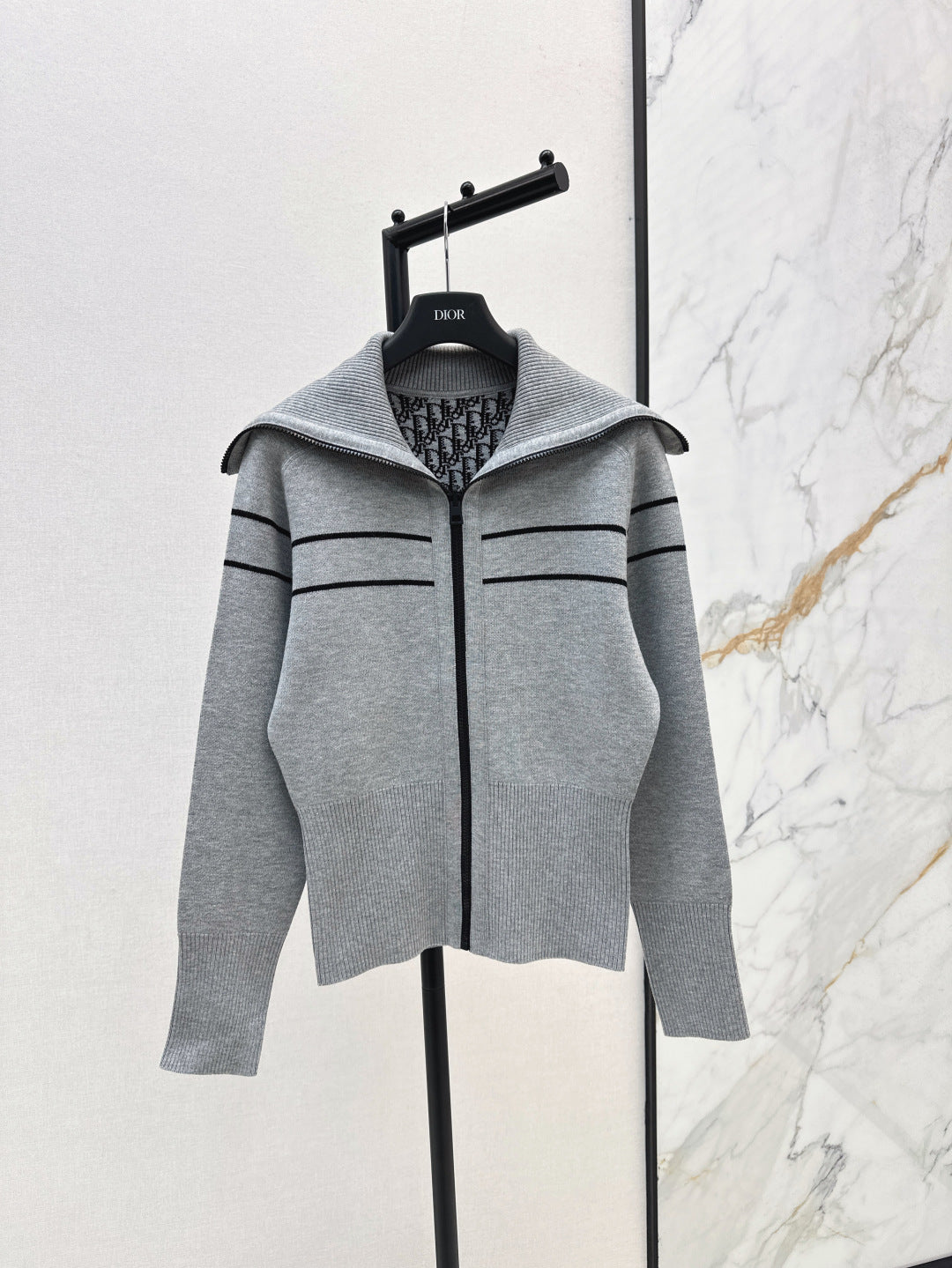 CD 25fw oblique reversible jacket