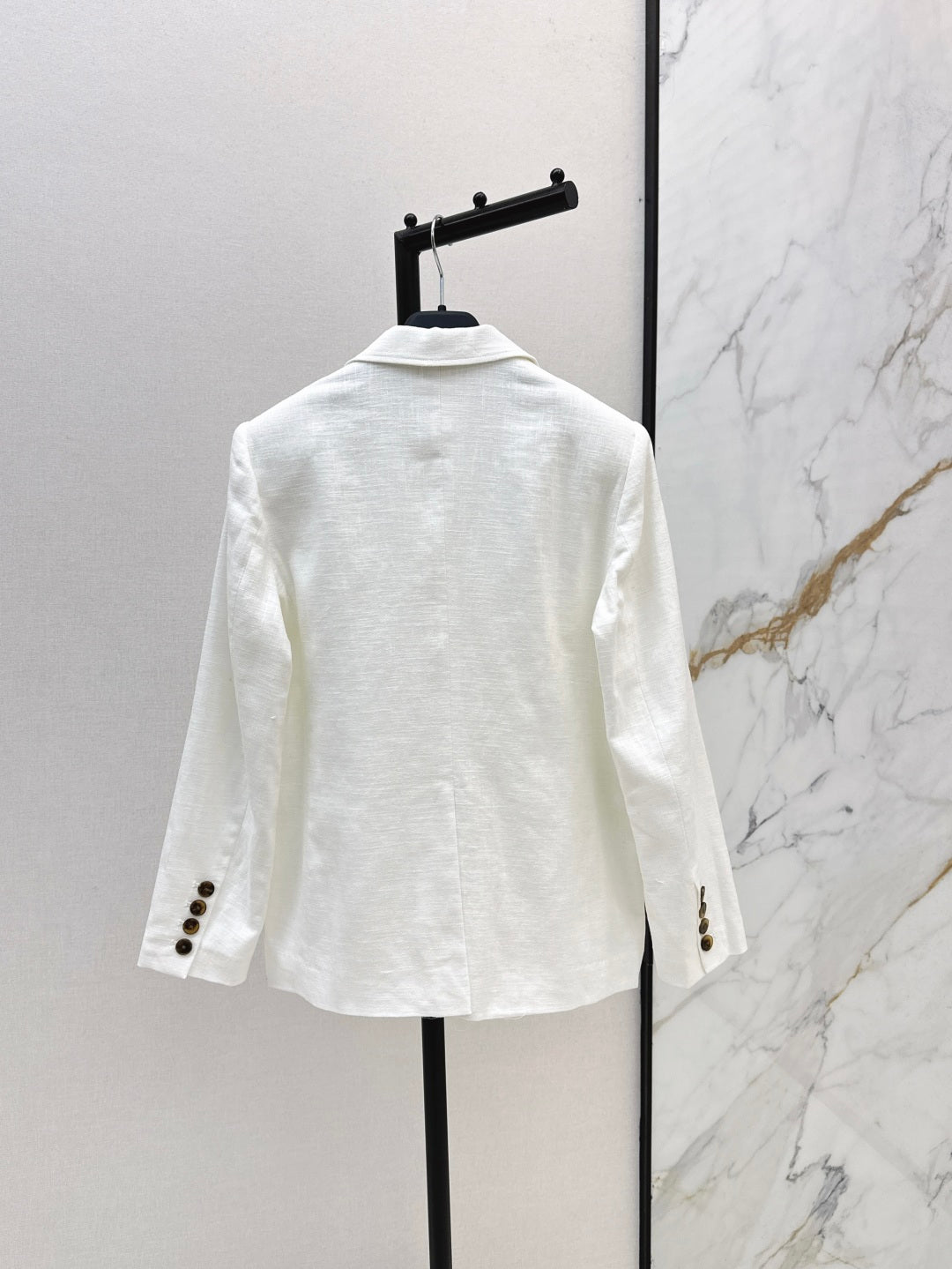 Max 25fw linen blazer