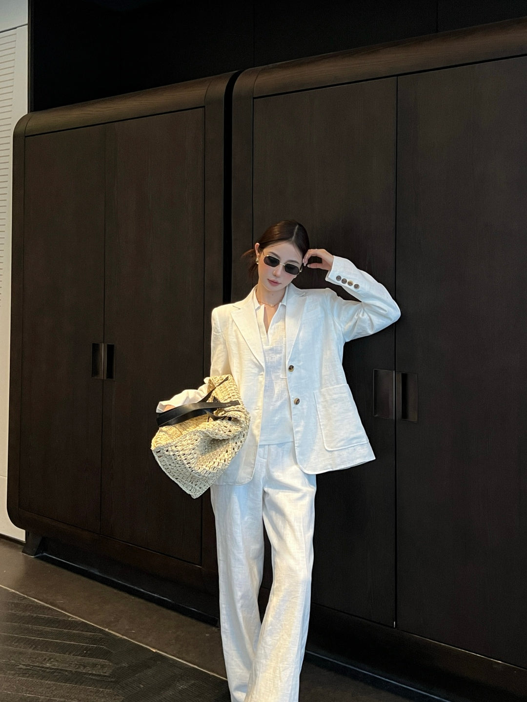 Max 25fw linen pants