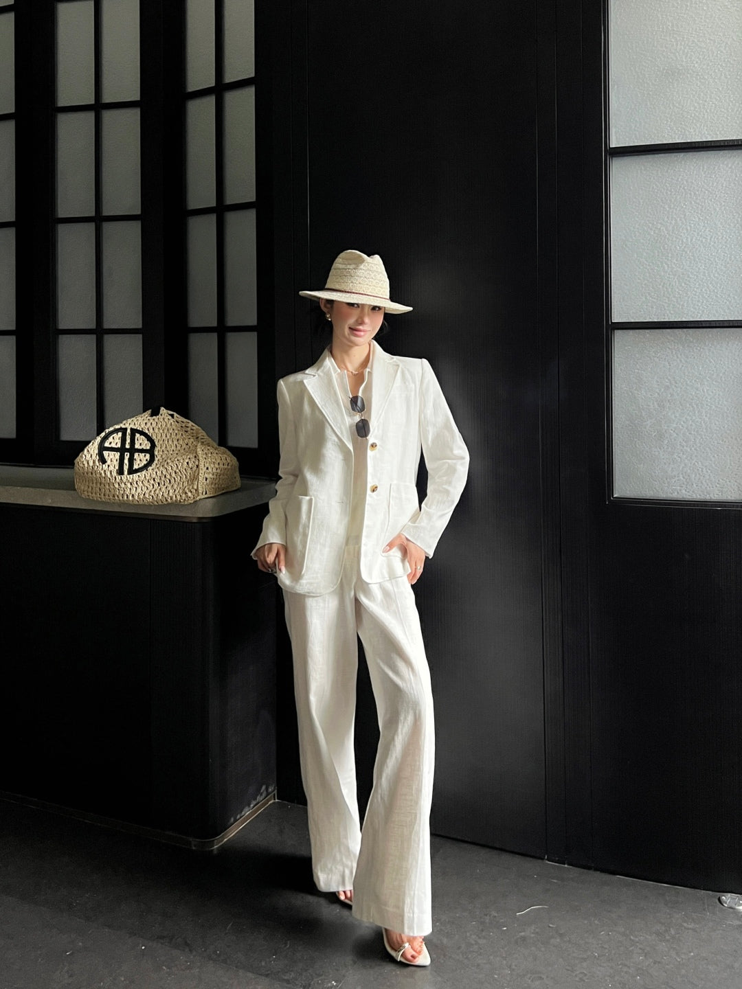 Max 25fw linen pants