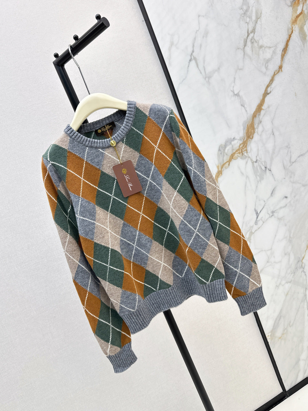 Loro 25fw jacquard sweater