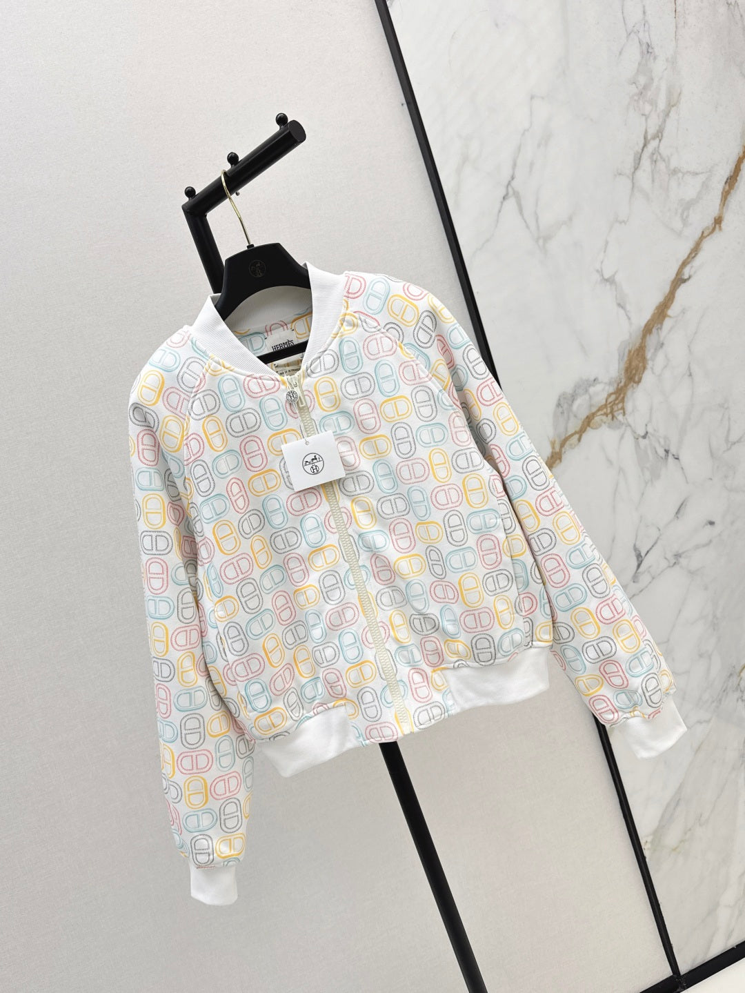 Herm 25fw printed jacket