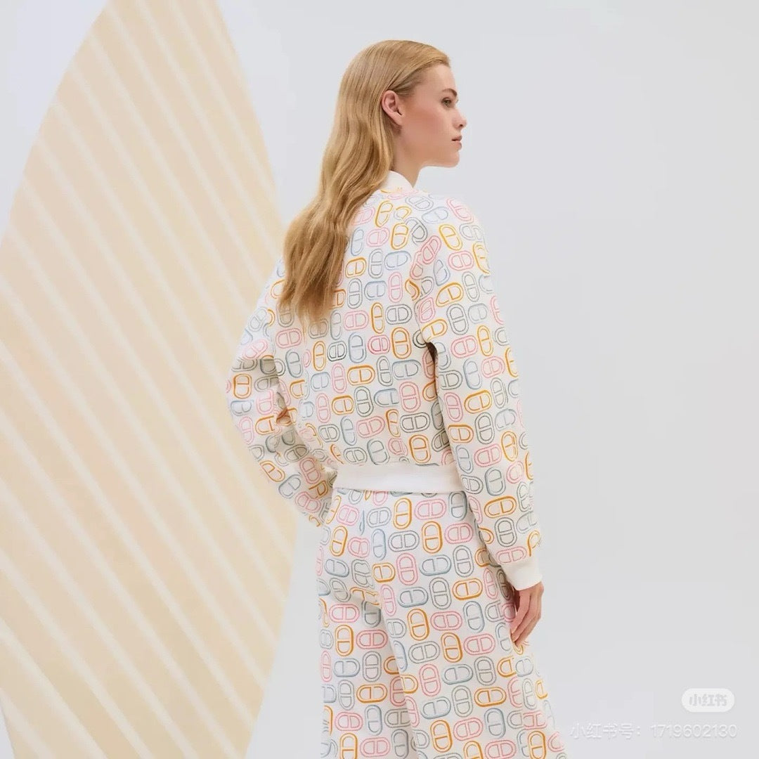 Herm 25fw printed jacket