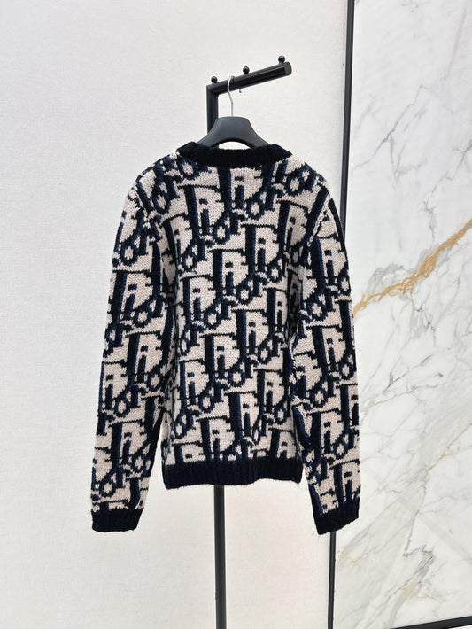 CD 25fw jacquard cardigan