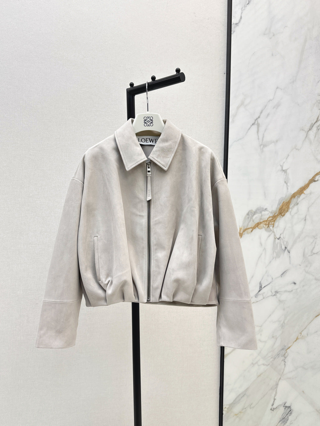 Loe 25fw suede jacket